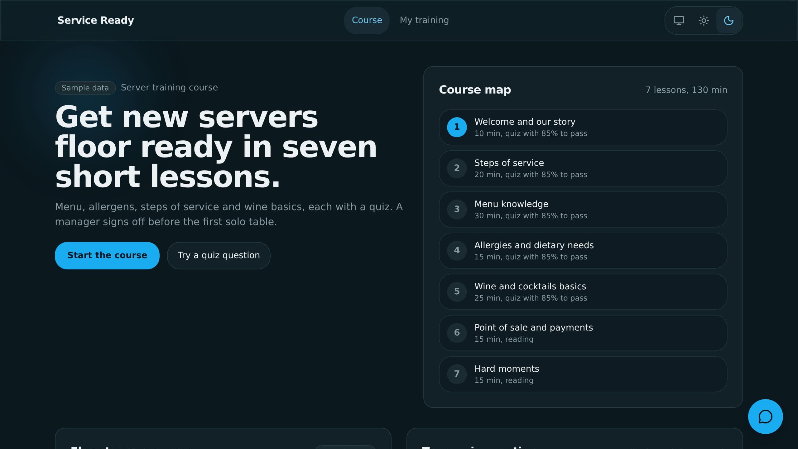 Server Training Course preview