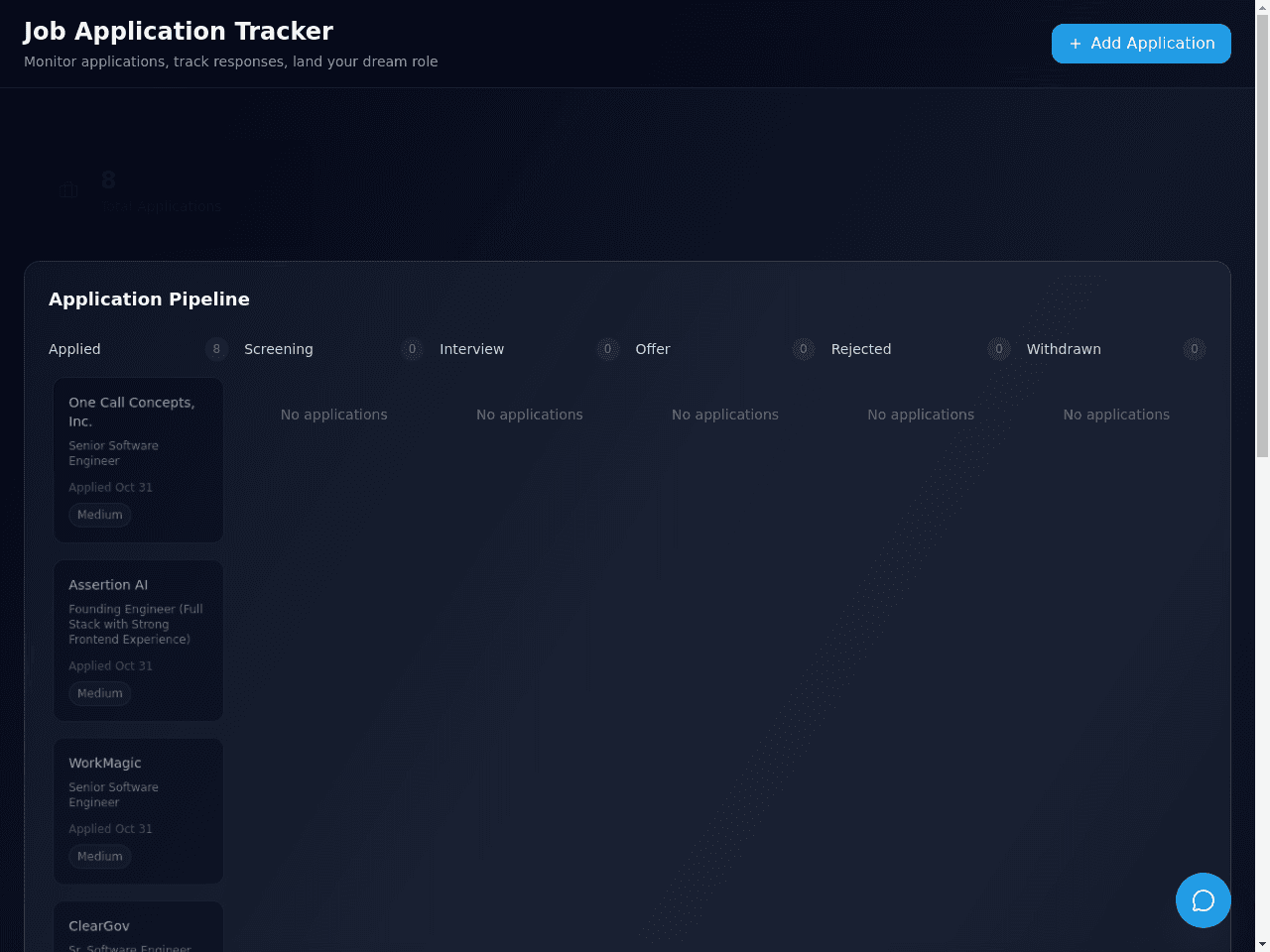 Job Application Tracker