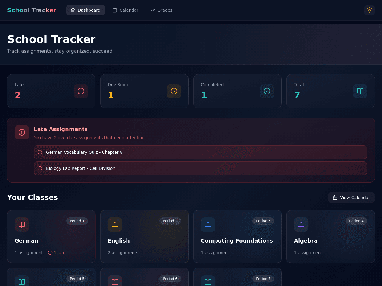 Action List Dashboard