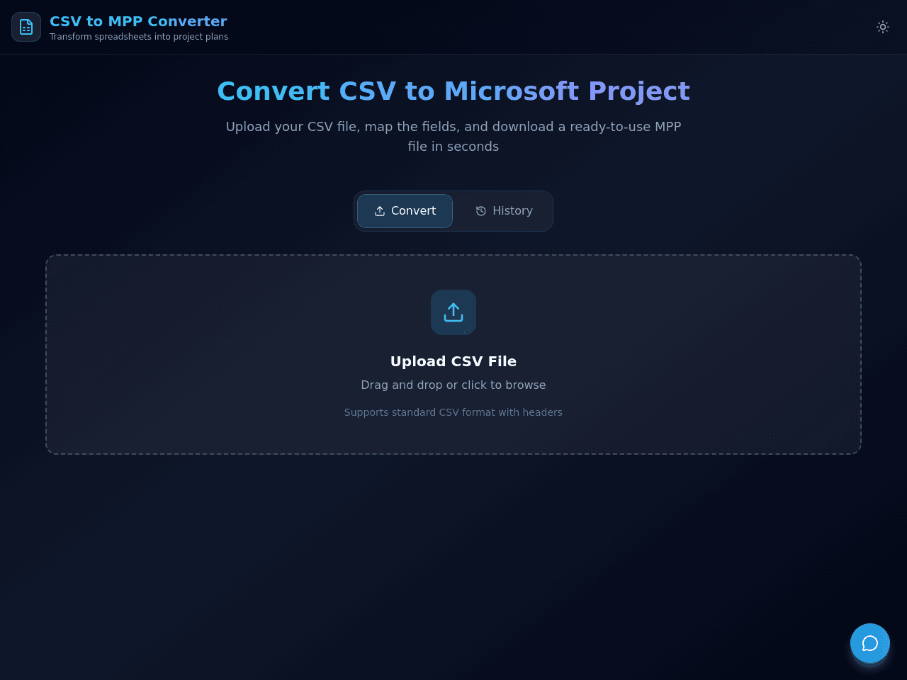 CSV Project Converter