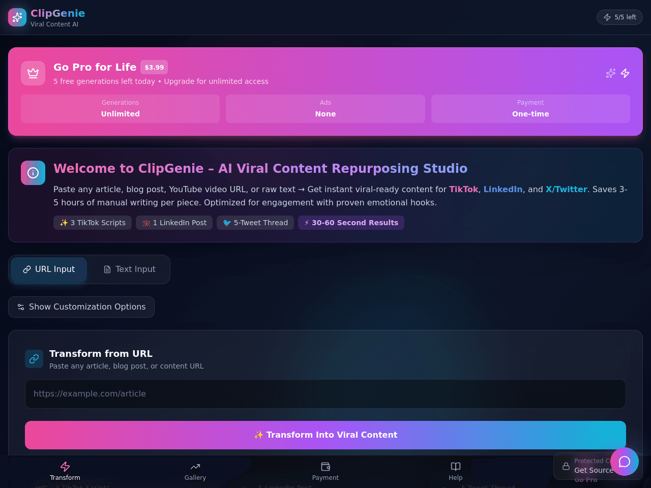 Content Spark Studio