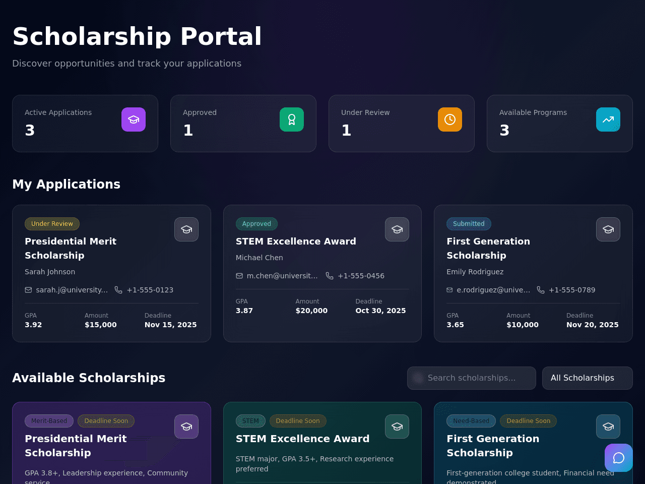 Scholarship Portal