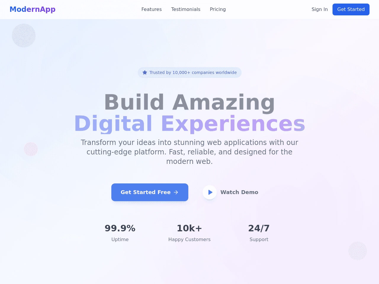 Landing Page Builder