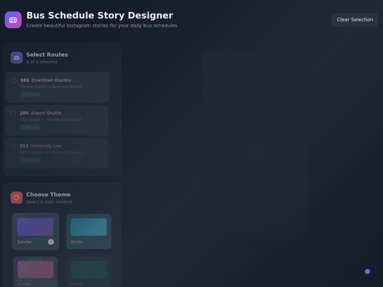 Transit Story Studio
