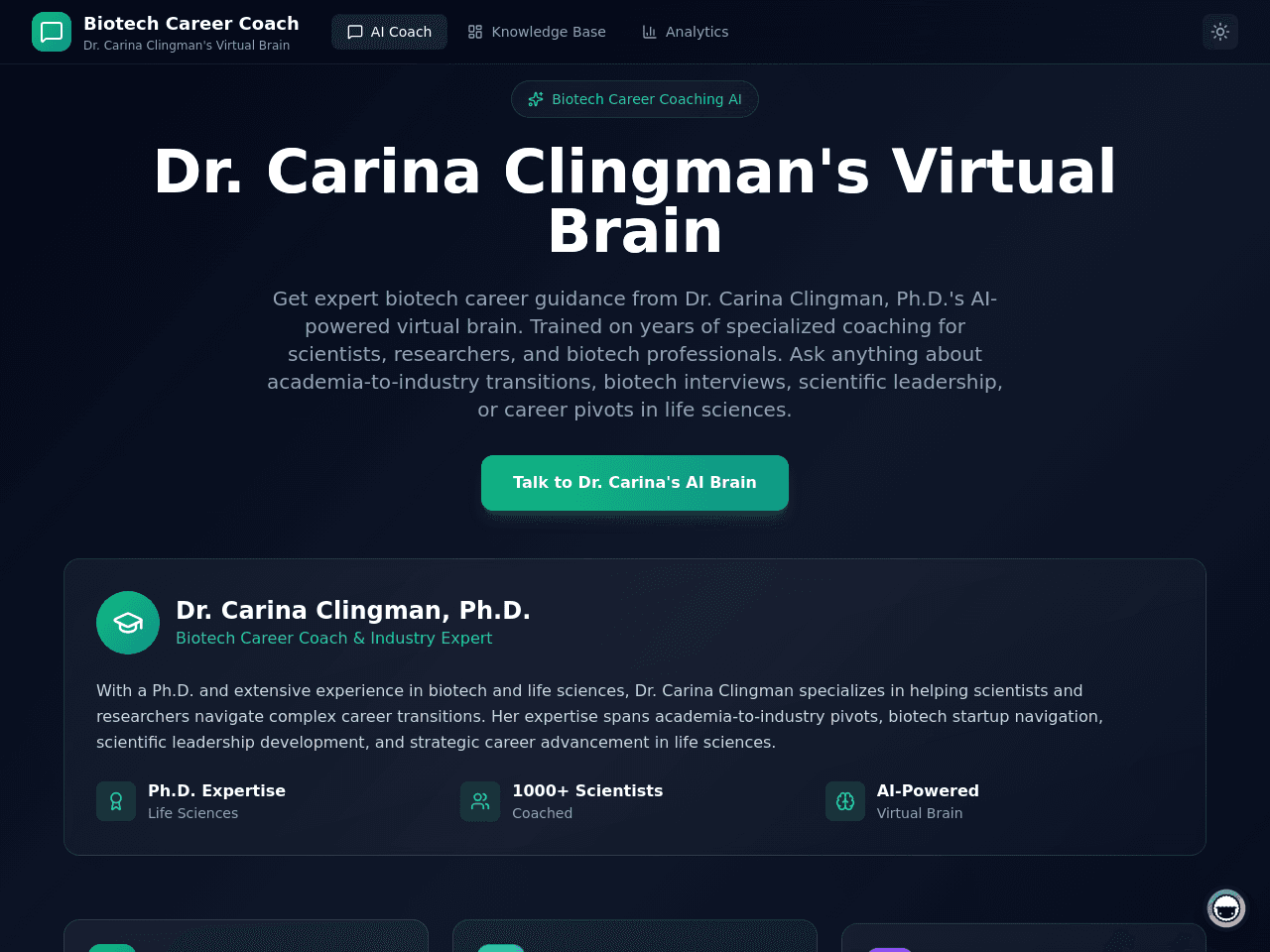 Career Coach Portal