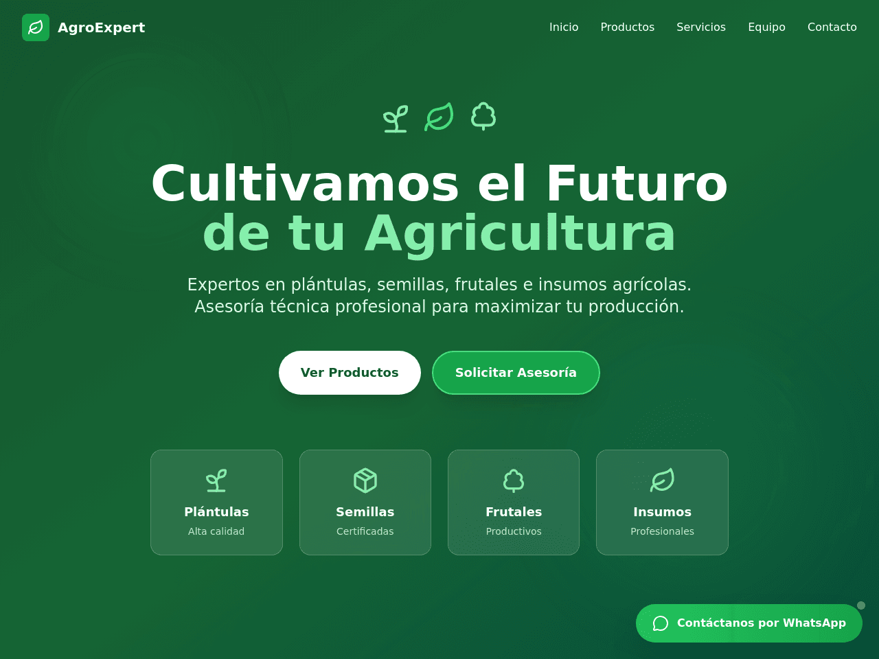 AgroSite Builder