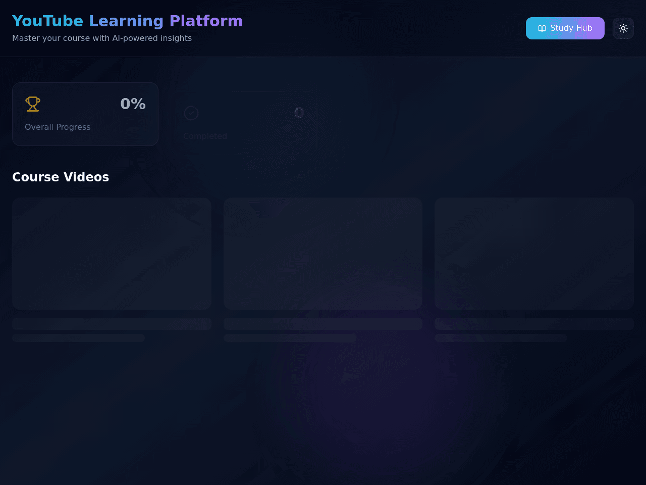 Video Insight Dashboard