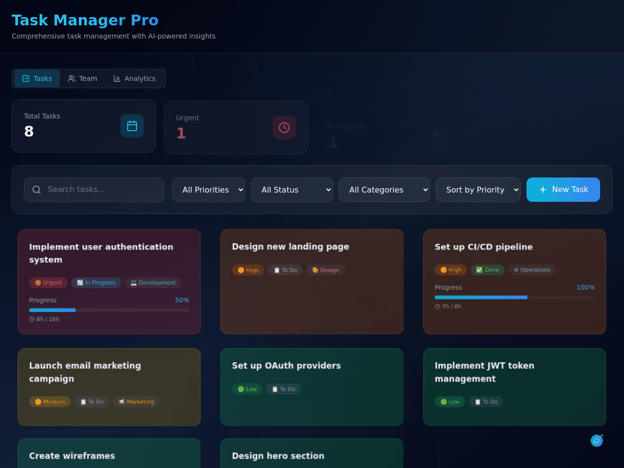 Task Flow Manager