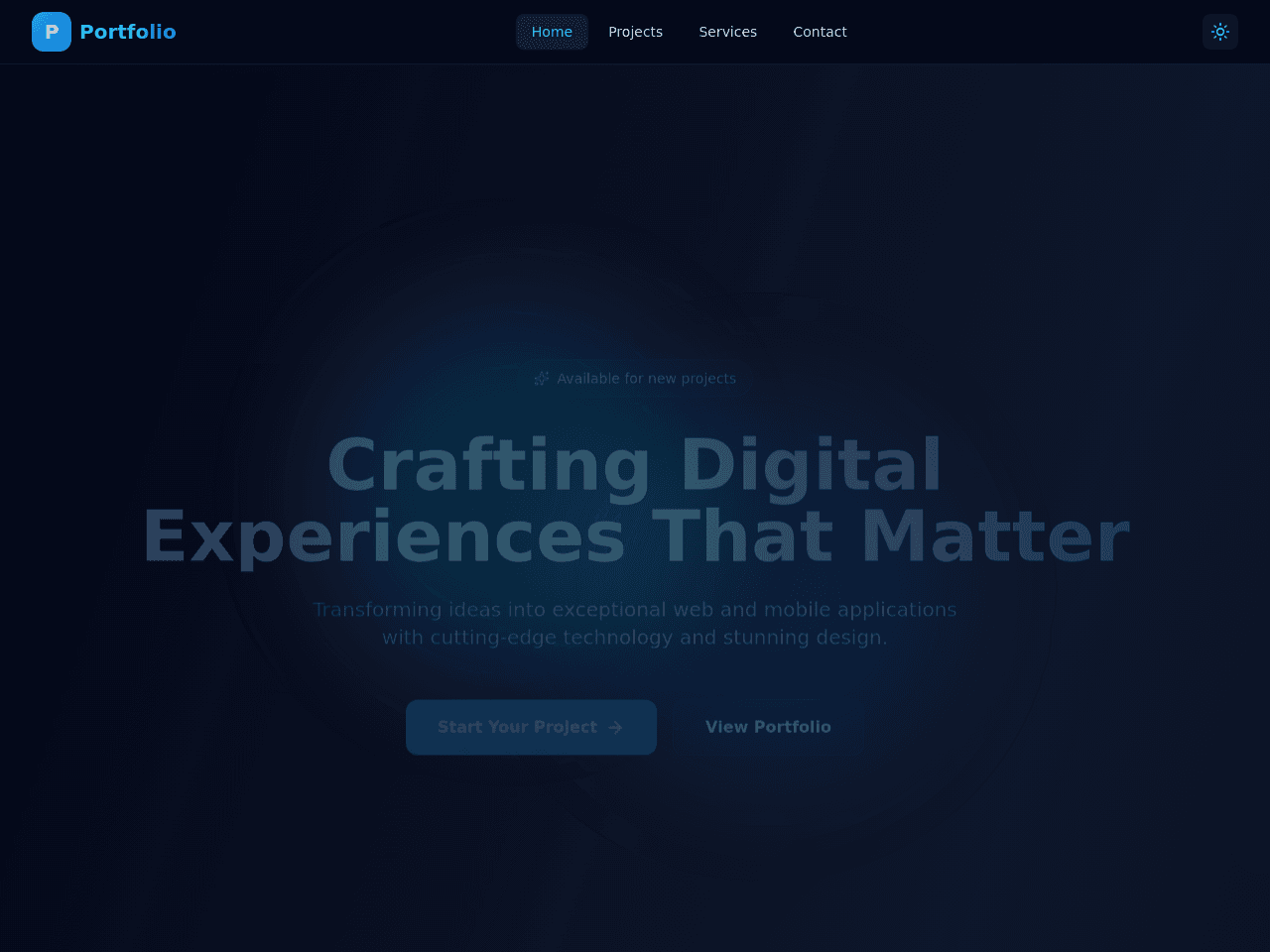 Portfolio Showcase Studio