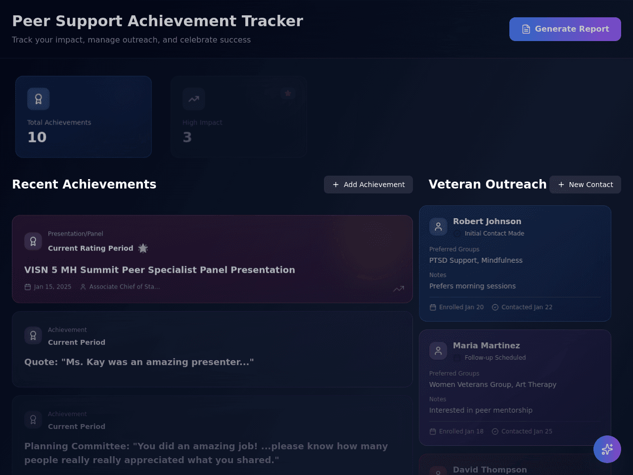 Veteran Connect Portal