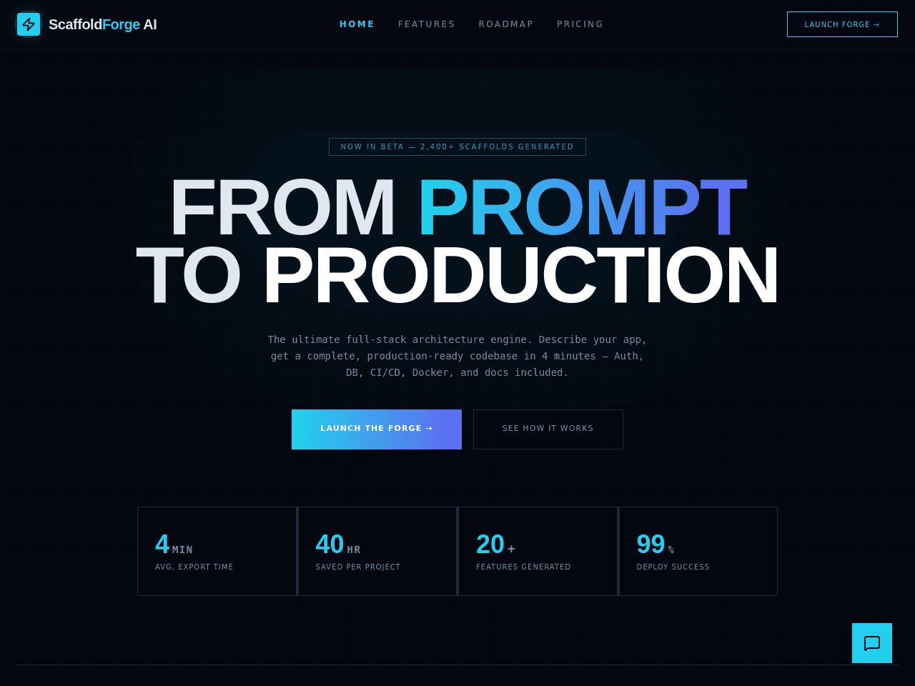 Scaffold Forge Studio