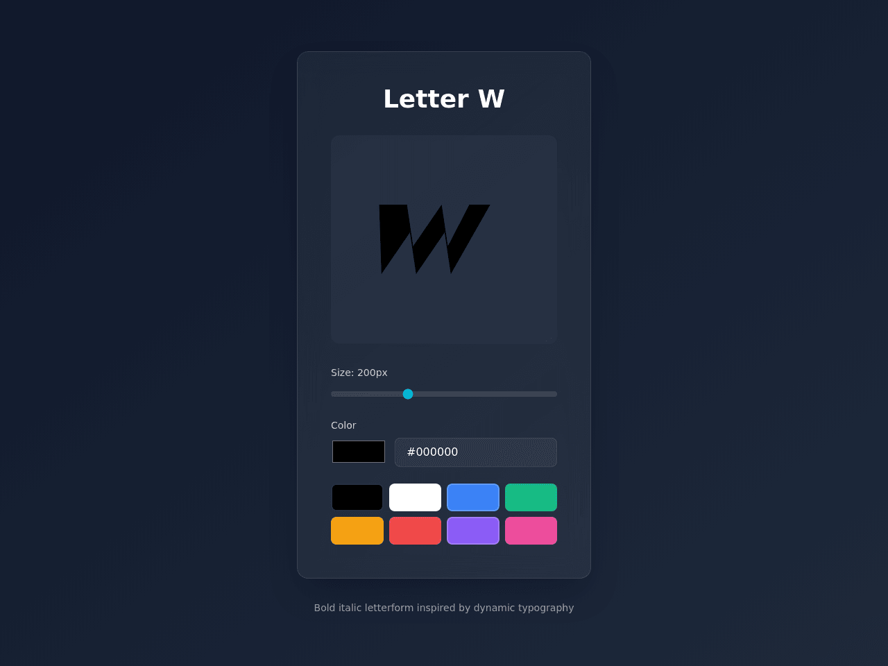 Letter Form Studio