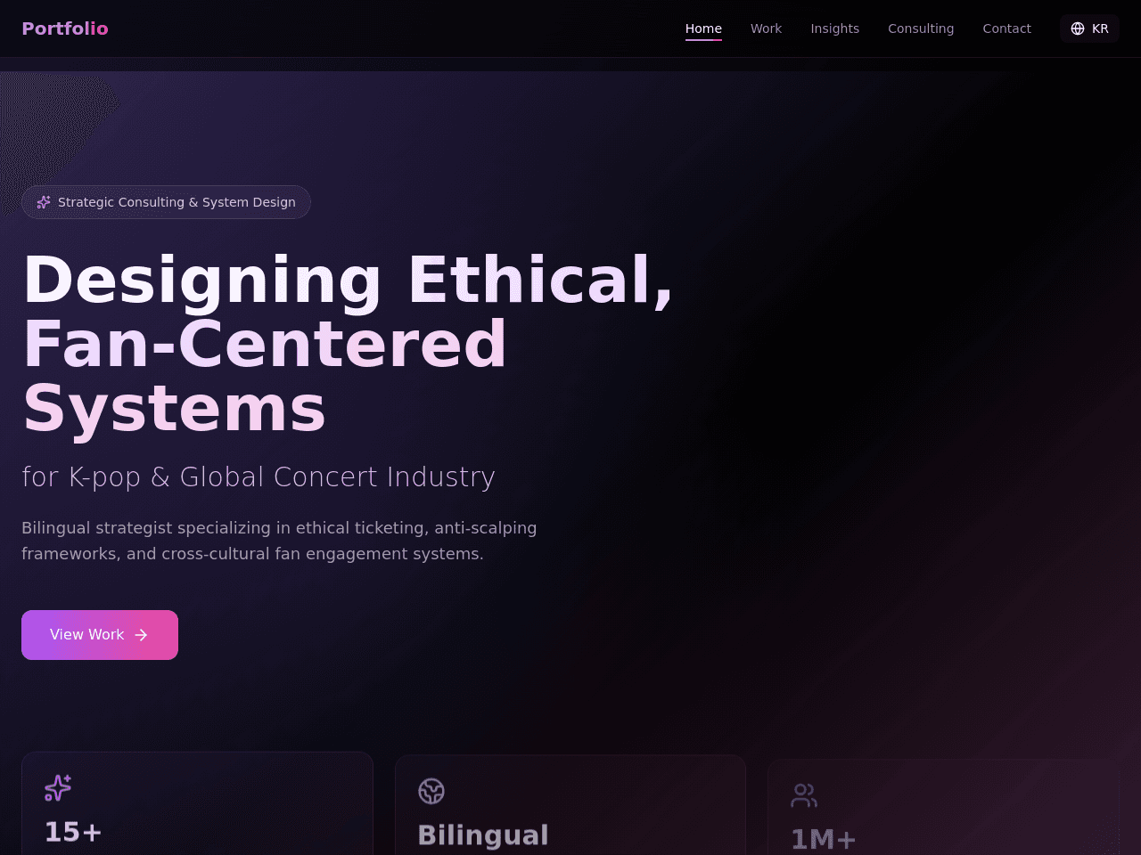 Portfolio Flow Studio