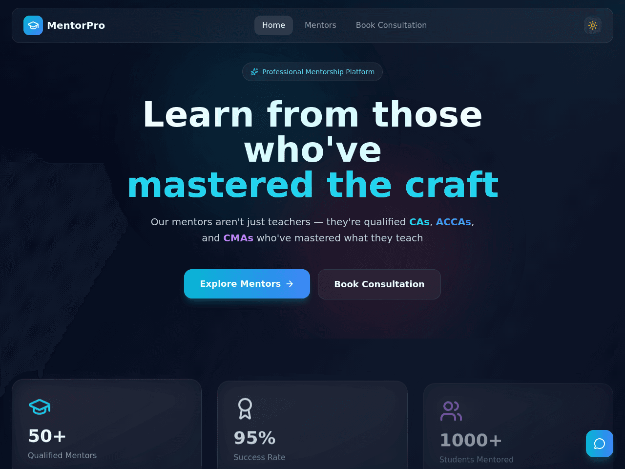 Mentor Mastery Dashboard
