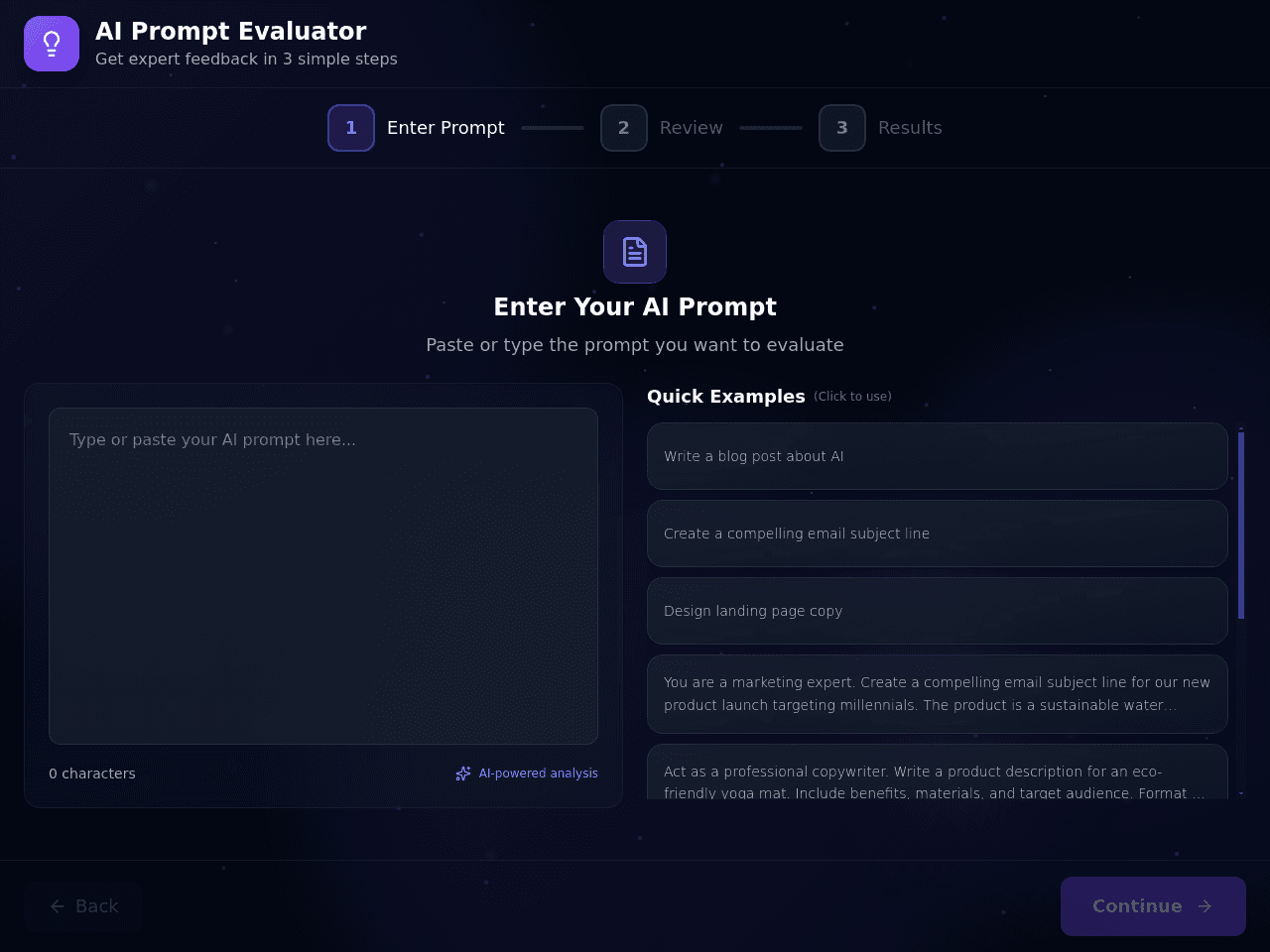 AI Prompt Evaluation Tool