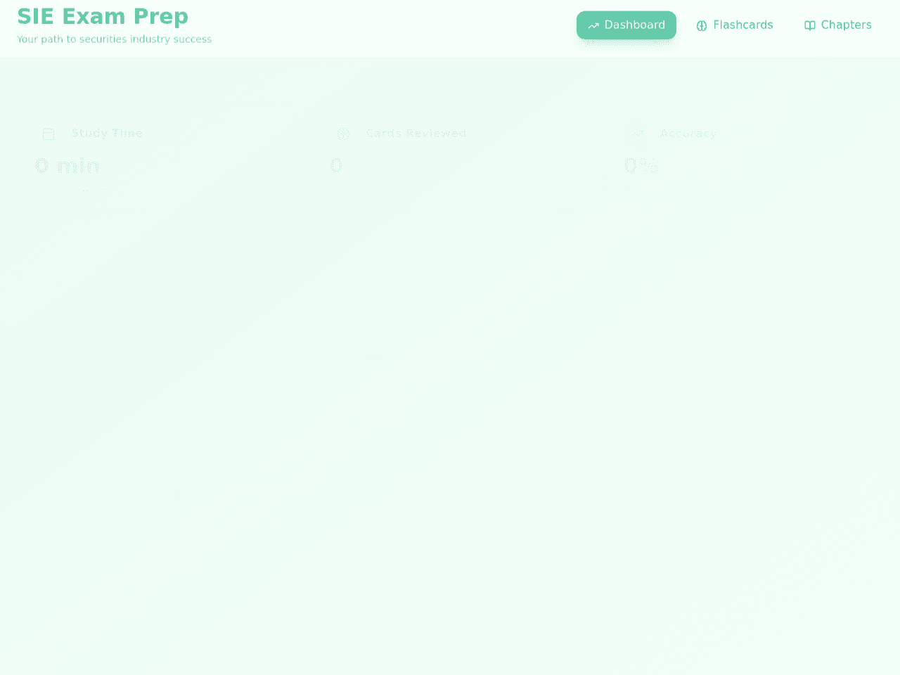 SIE Study Portal