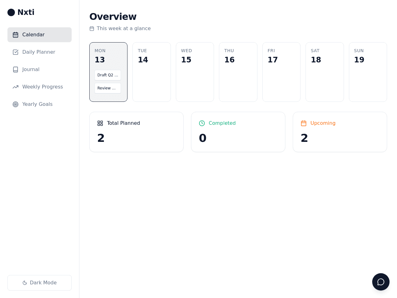 Focus Flow Dashboard
