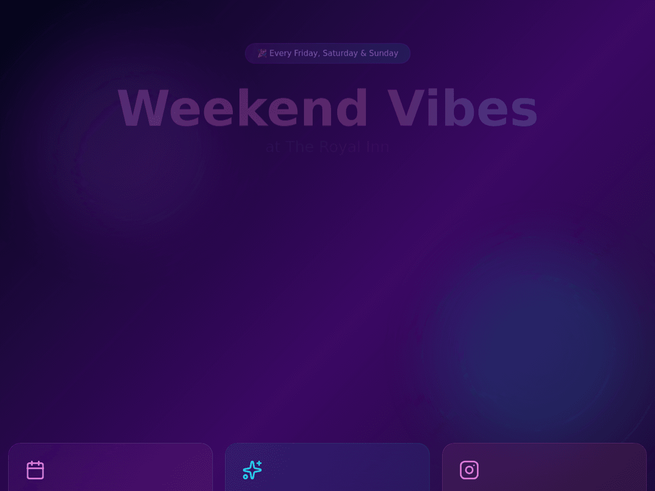Weekend Vibes Studio