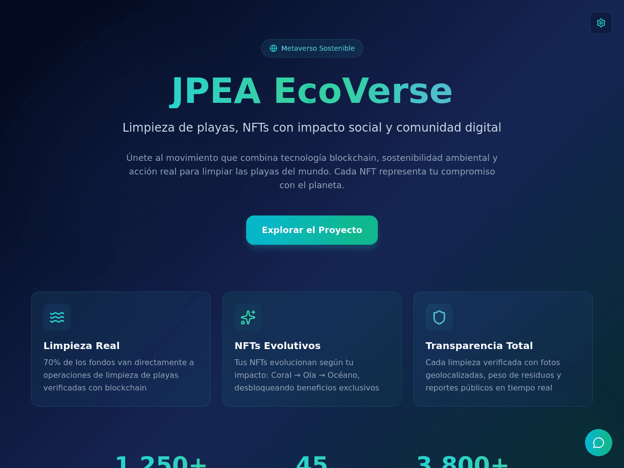 EcoVerse Dashboard