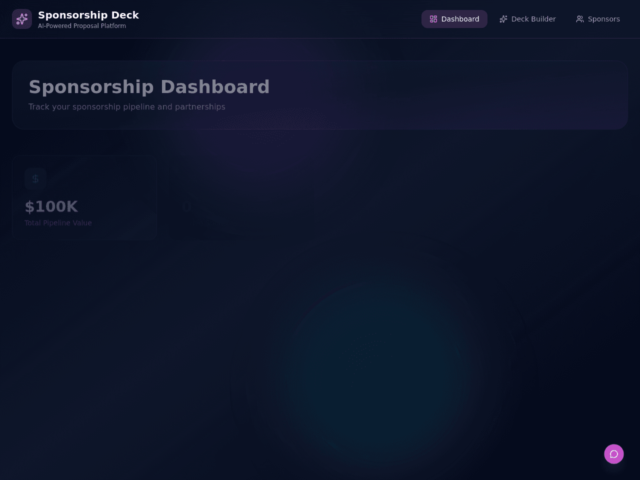 Sponsorship Deck Builder