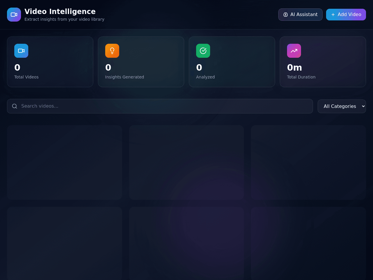 Vision Dashboard