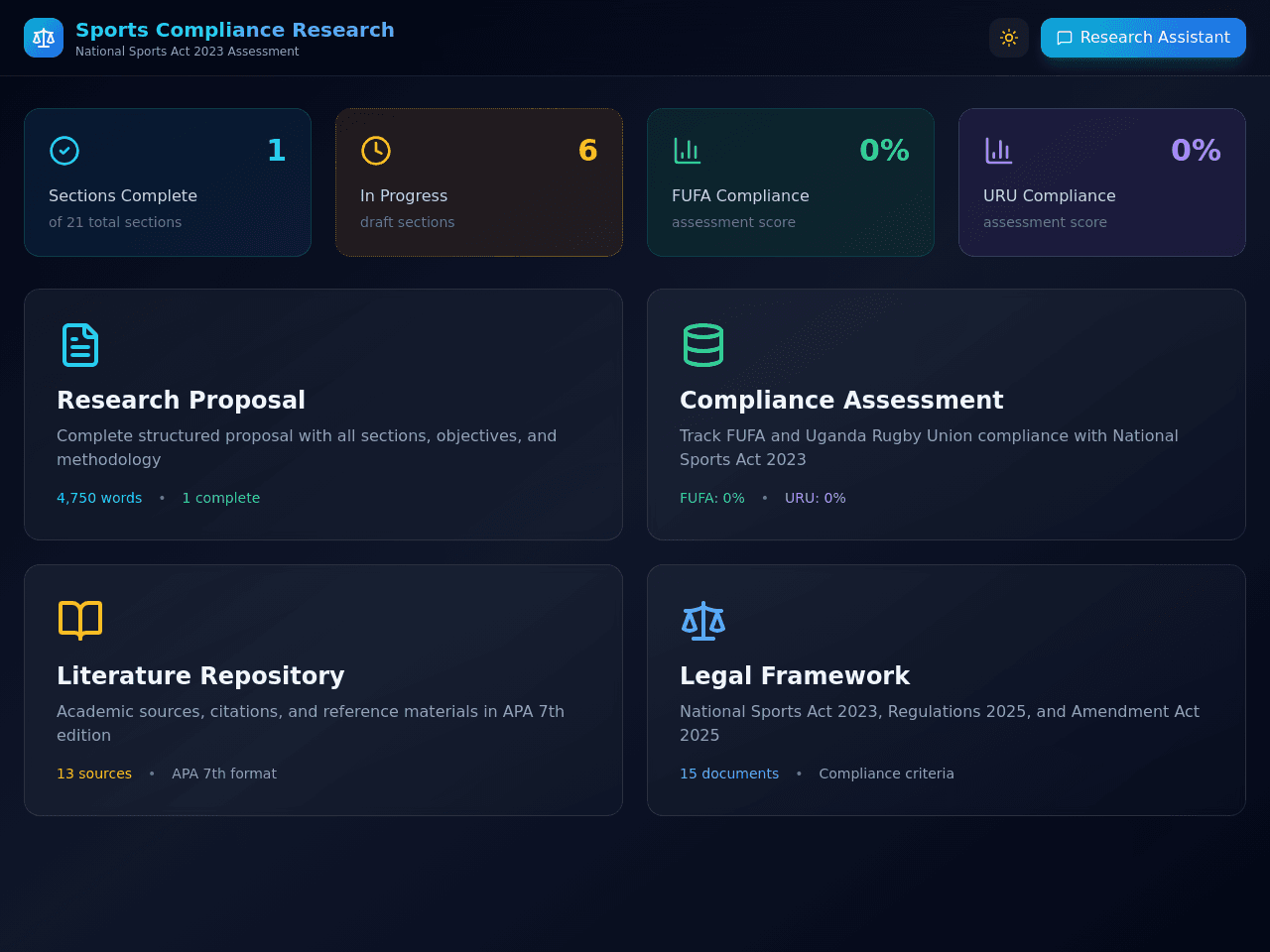 Compliance Proposal Studio
