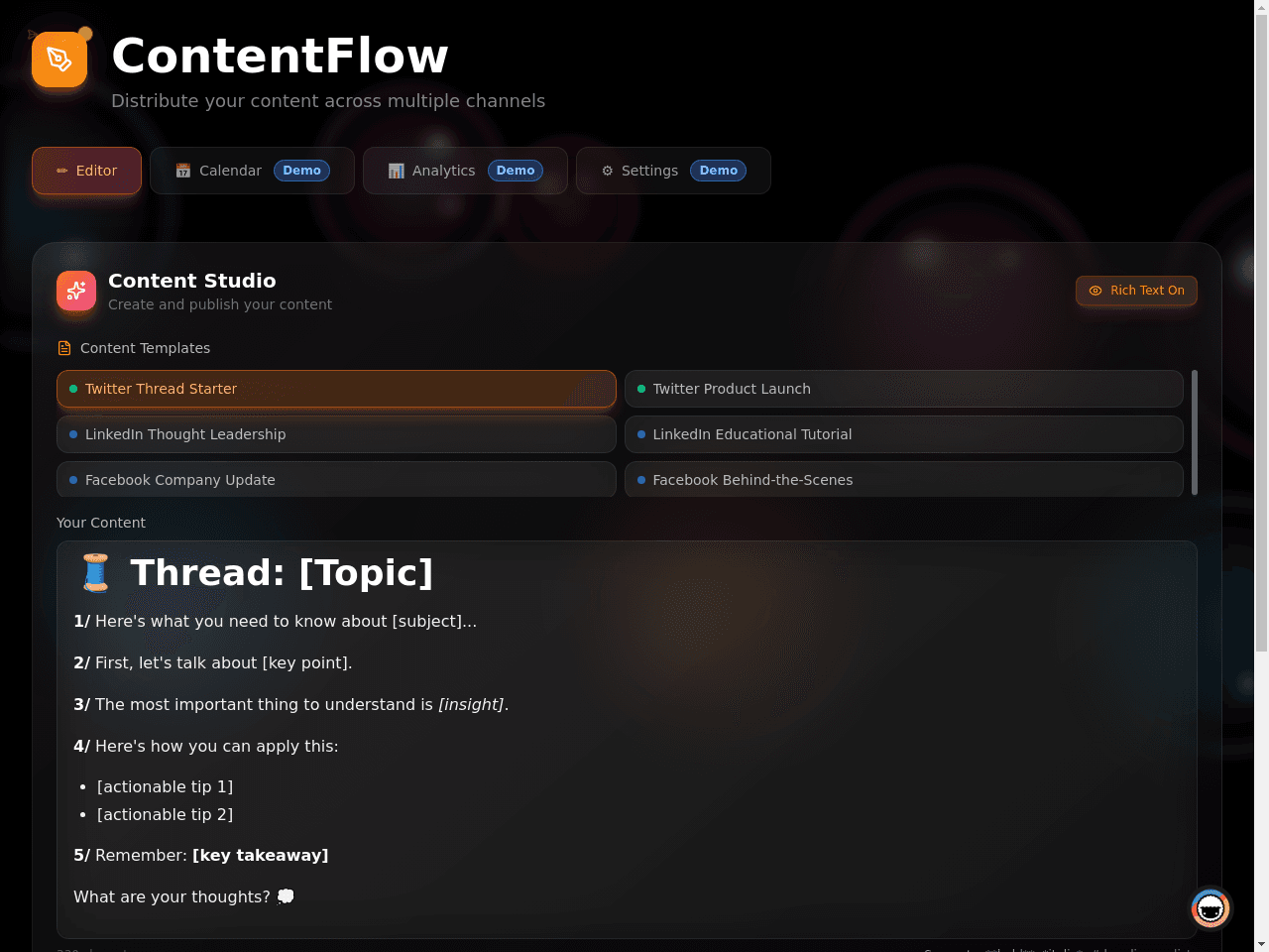 Multi-Platform Publisher