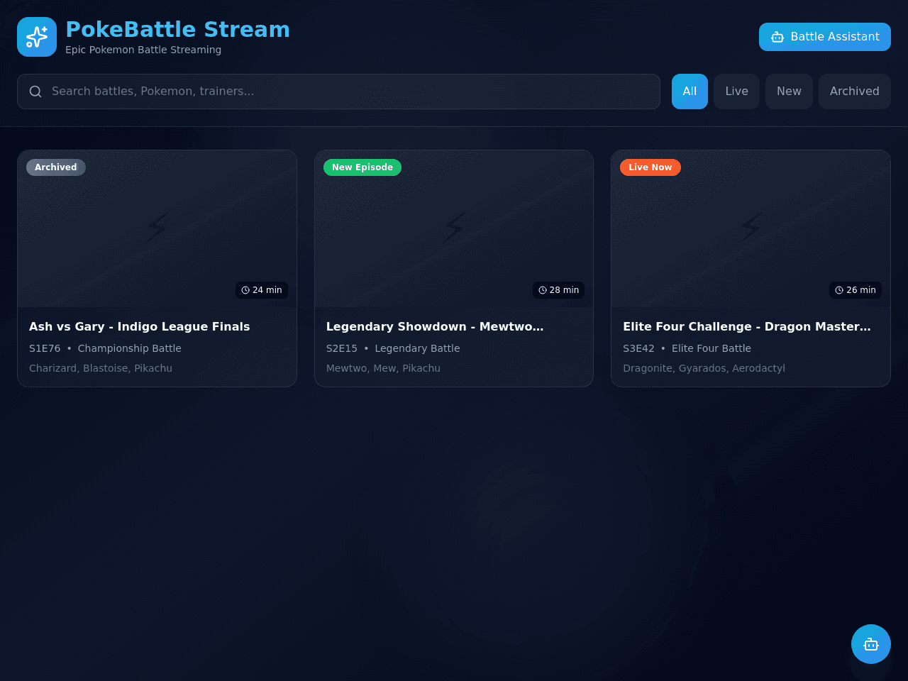 Battle Stream Portal