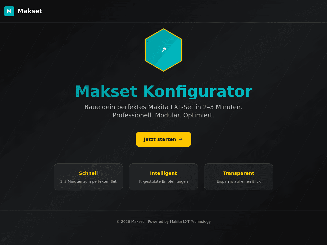 Makita Set Builder