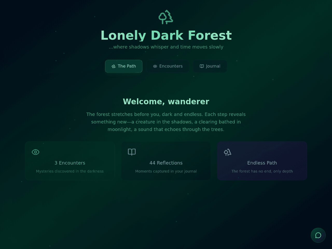 Solitude Forest Journal