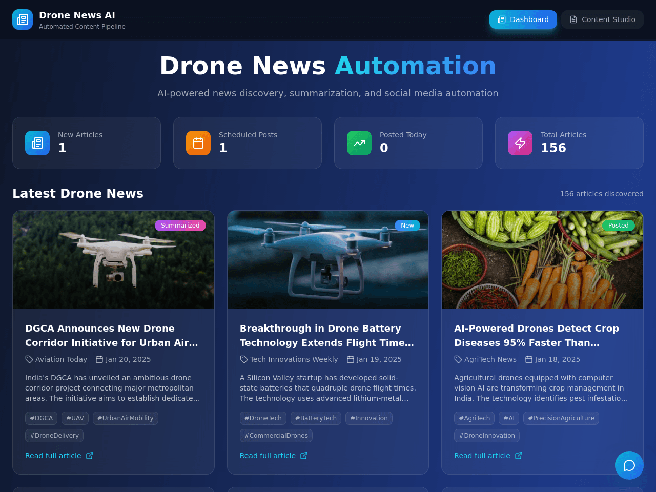 News Flow Automator