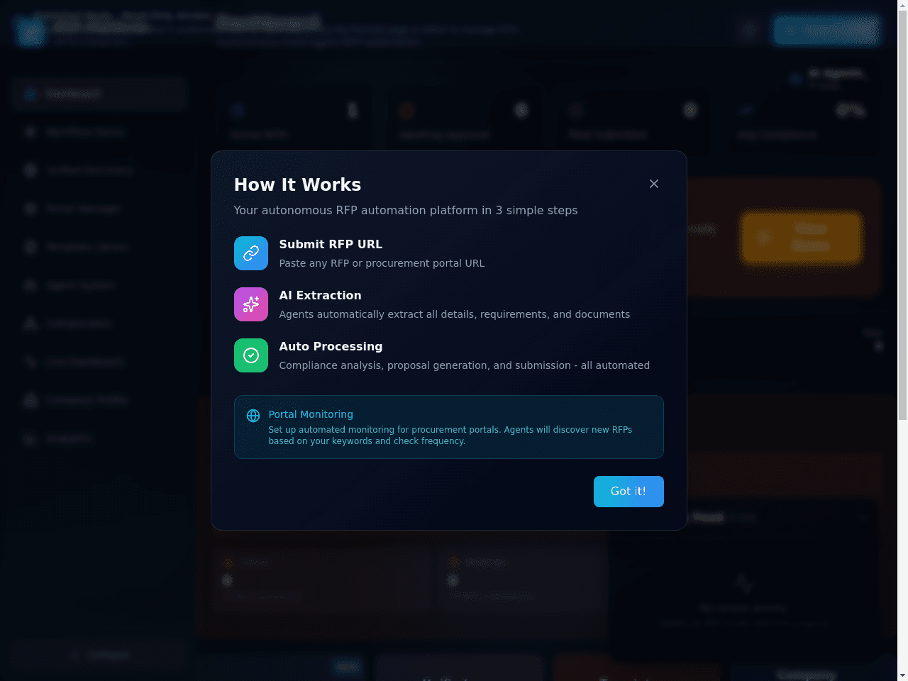 RFP Agent Portal (Backup)