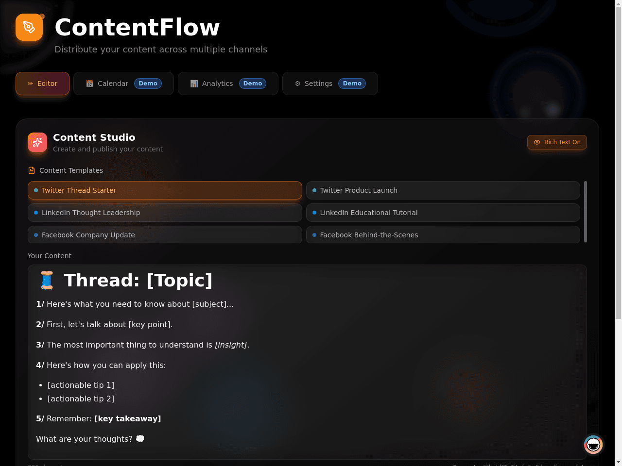 Multi-Platform Publisher