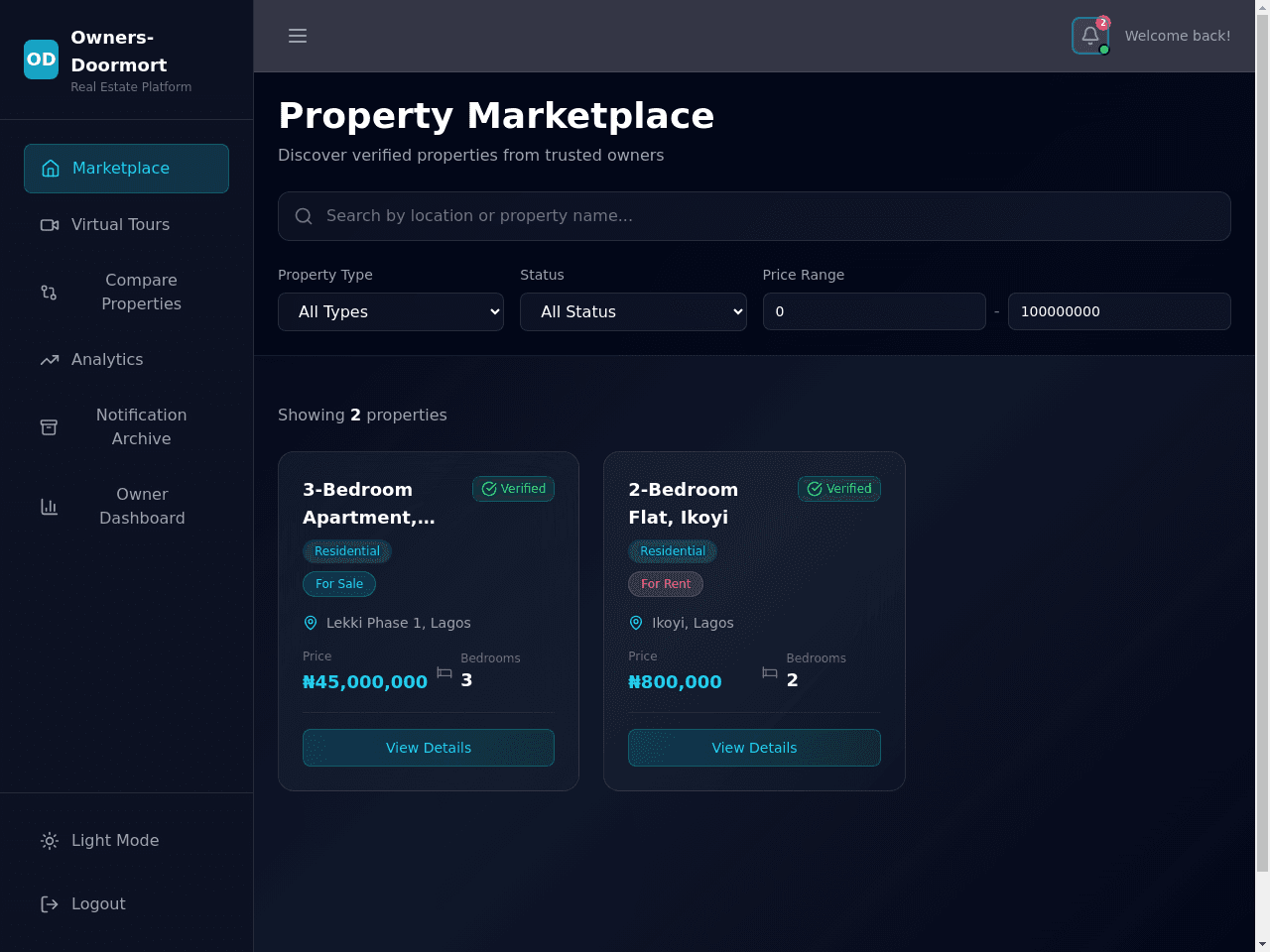 Property Link Portal
