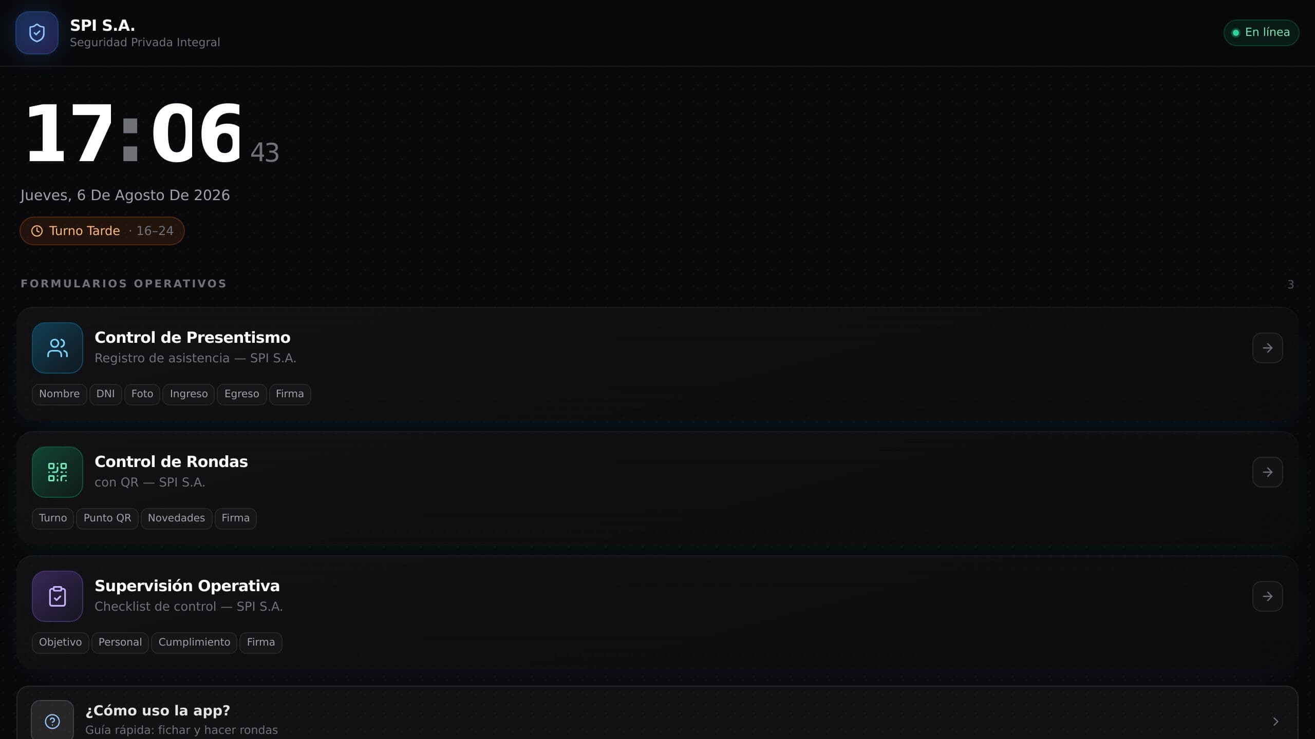 SecureOps Dashboard