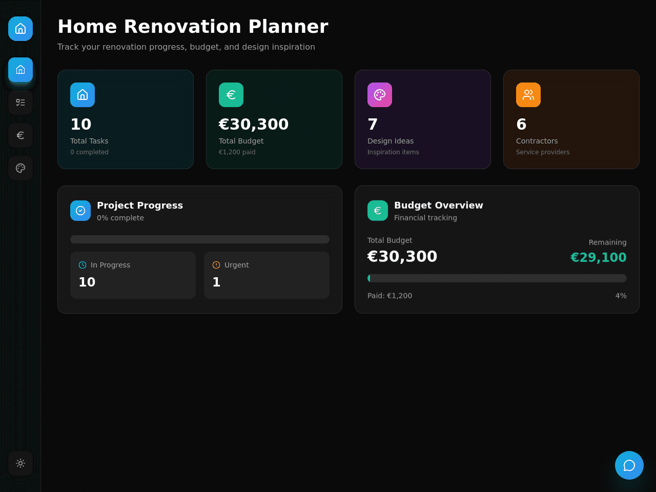 Renovation Planner