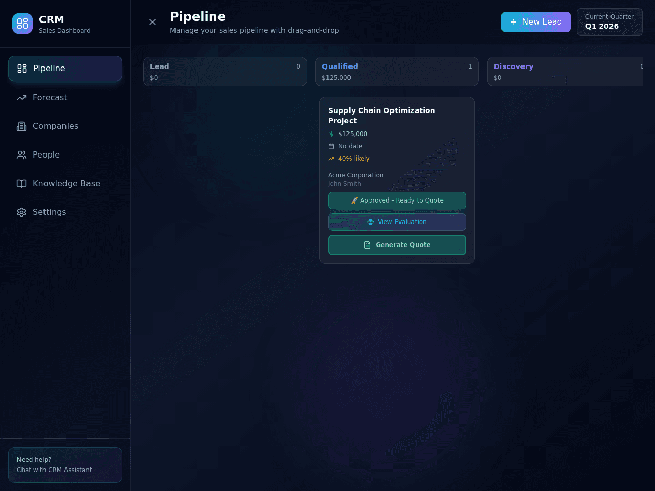Deal Flow Dashboard