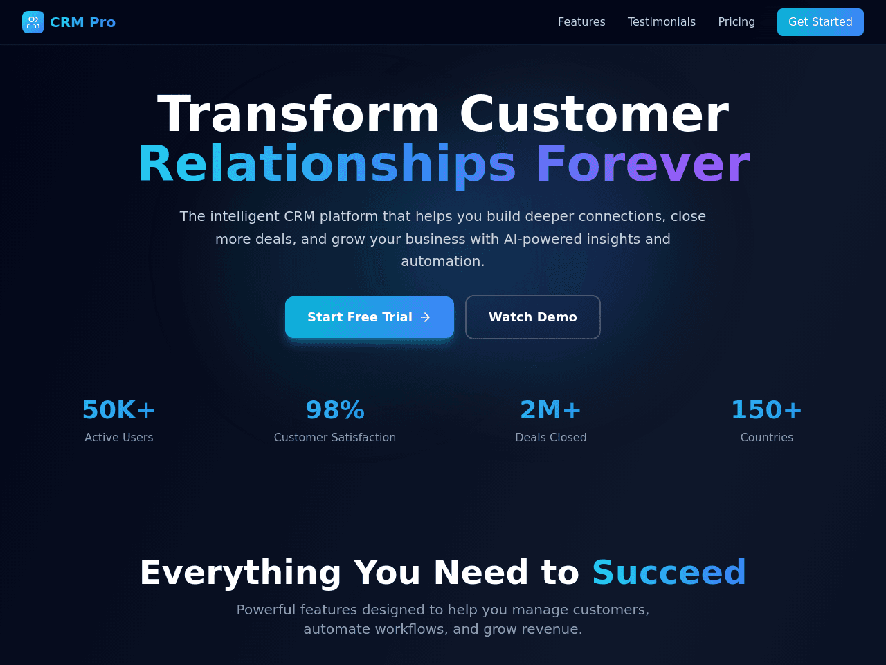 CRM Page Builder