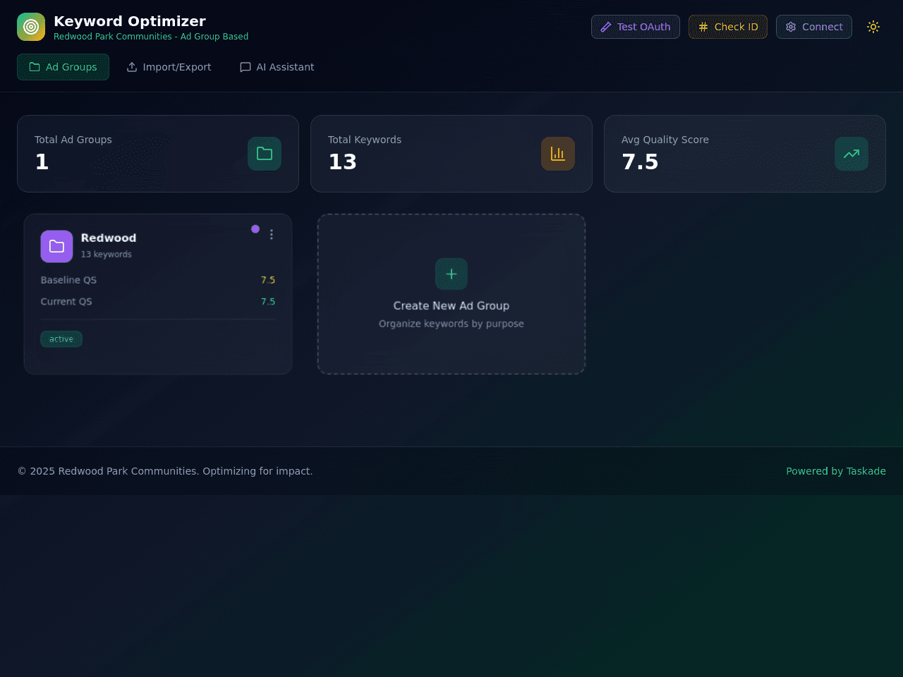 Keyword Flow Optimizer