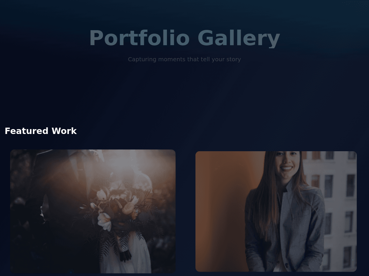 Gallery Showcase Portal