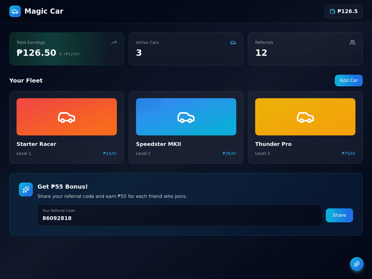 Magic Car