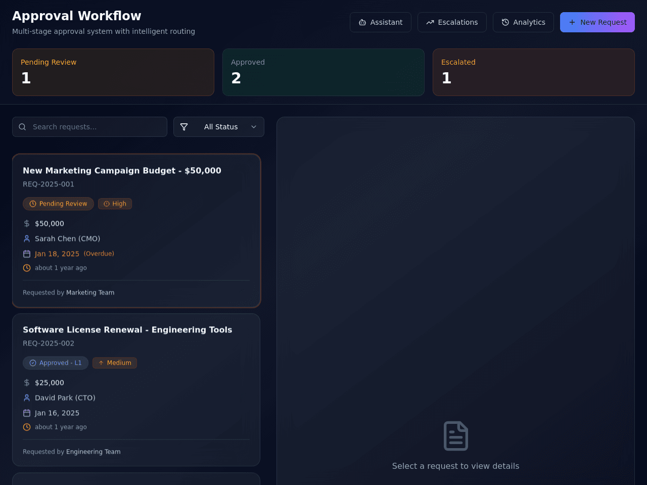 Approval Flow Manager
