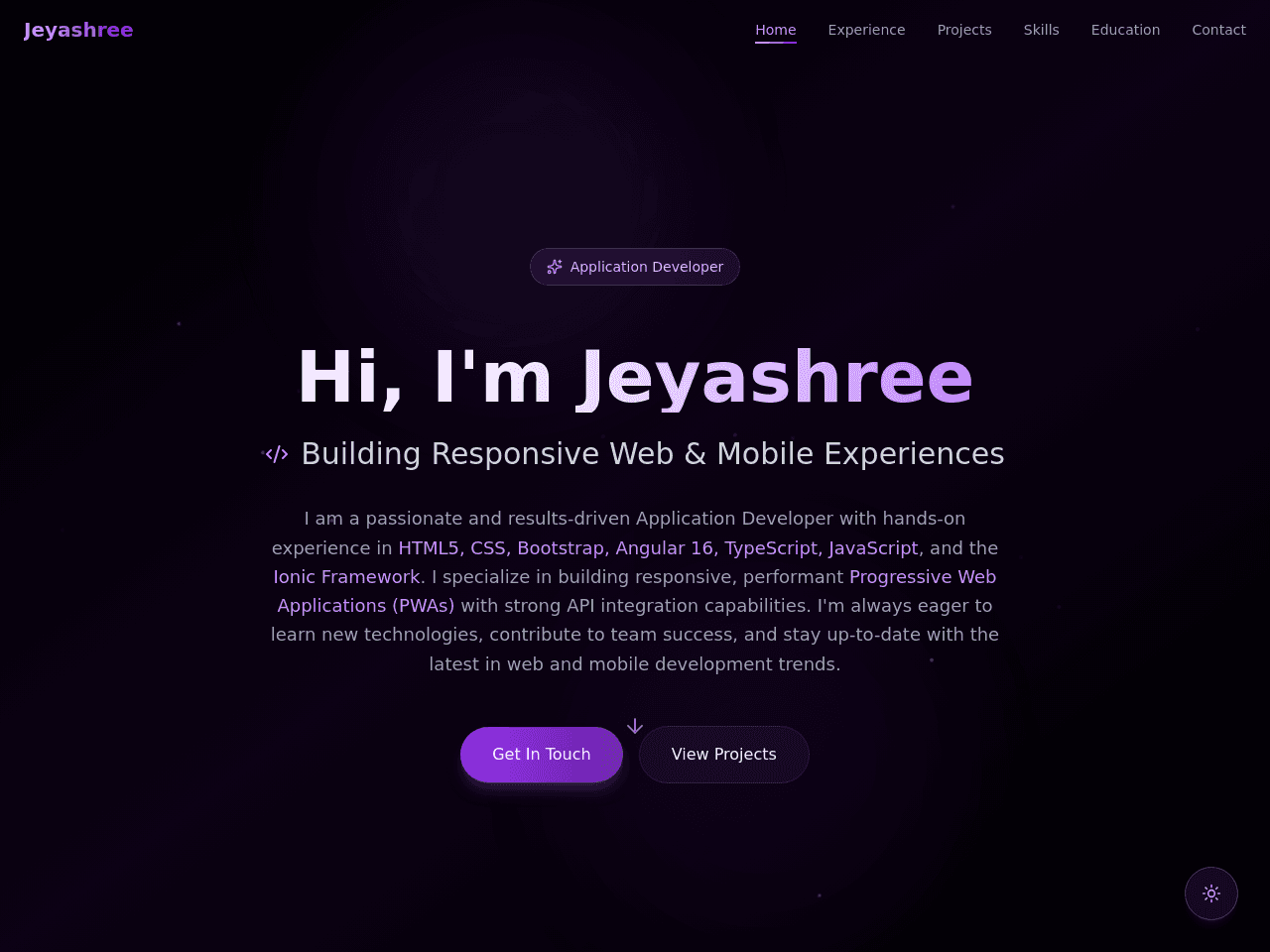 Portfolio Genesis Site
