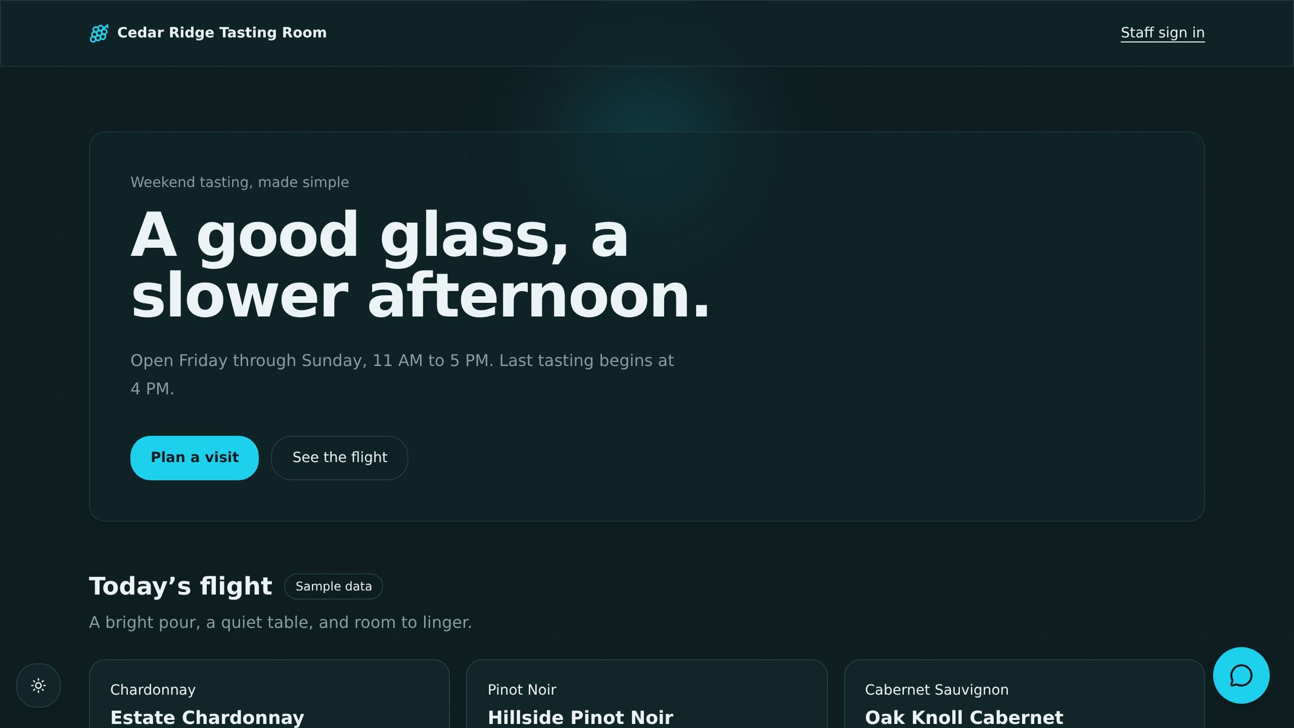 Tasting Room Chat preview