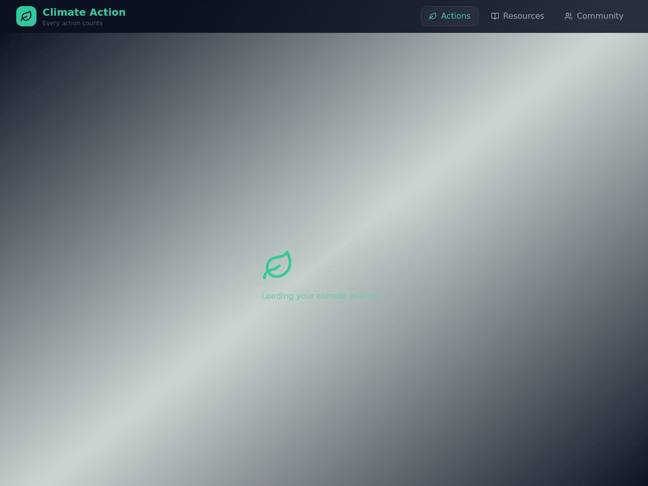 Climate Action Portal