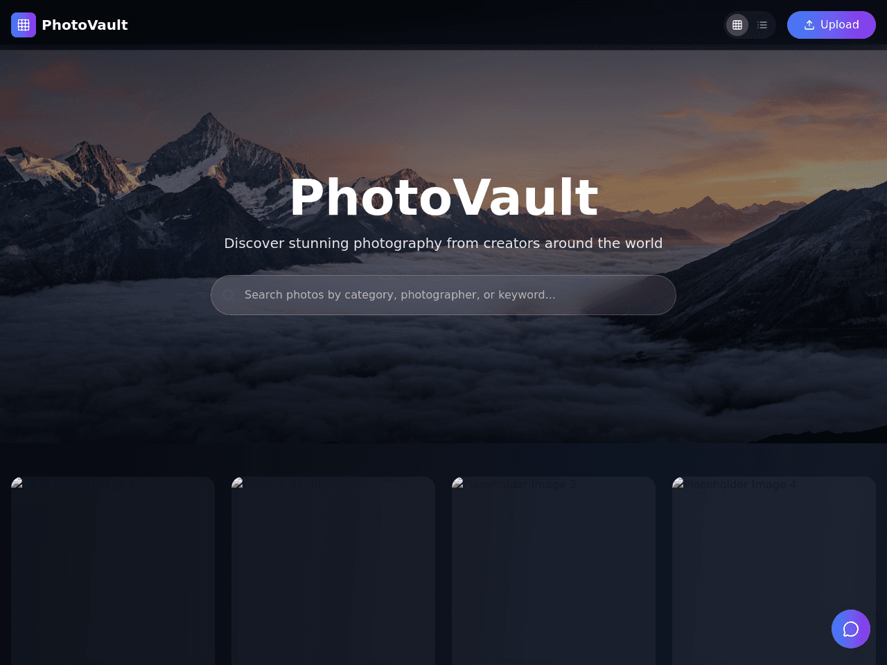 Image Gallery Portal