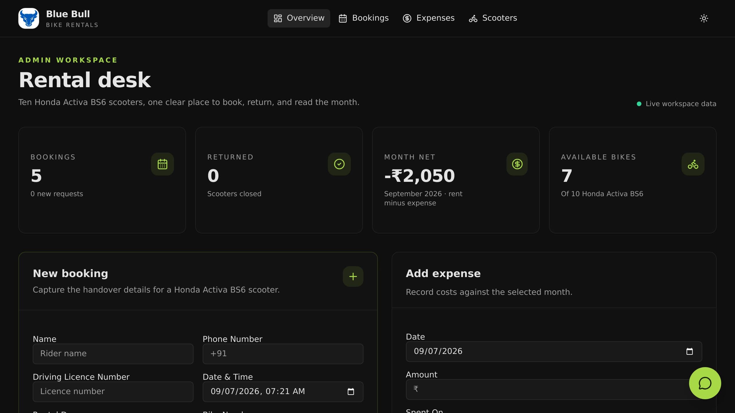 Rental Submission Portal