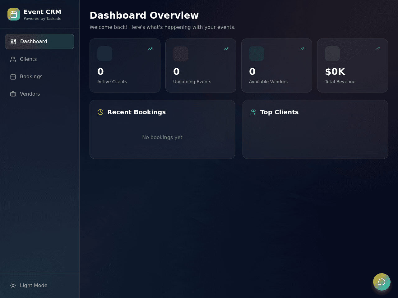Client Connection Dashboard
