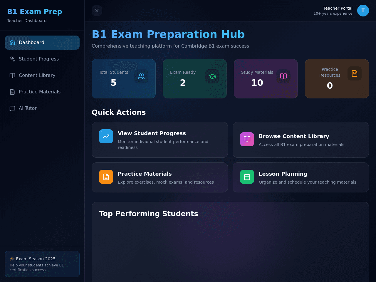 Exam Prep Studio