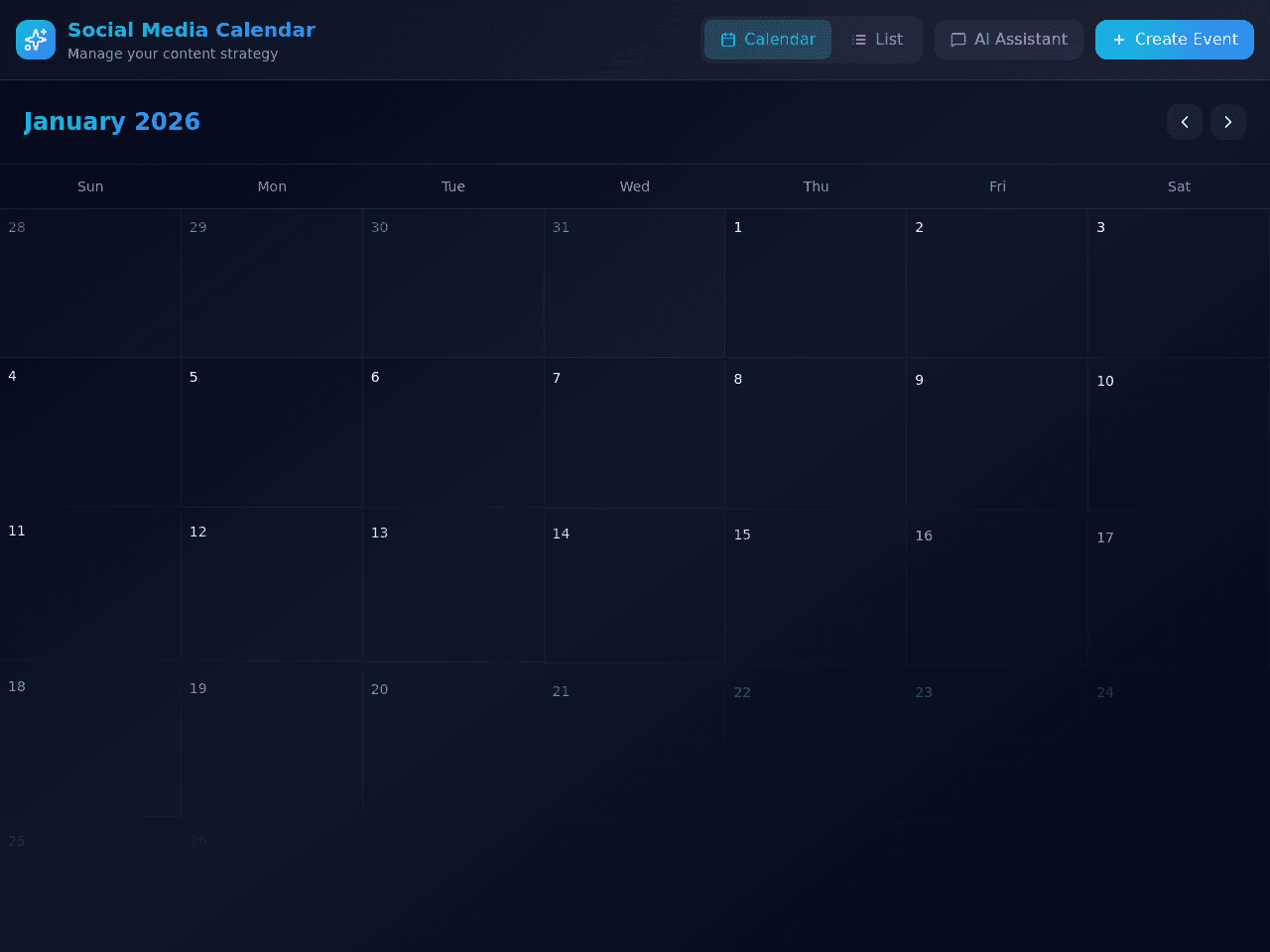 Event Sync Dashboard